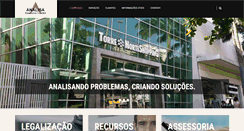 Desktop Screenshot of analisacontabil.com.br